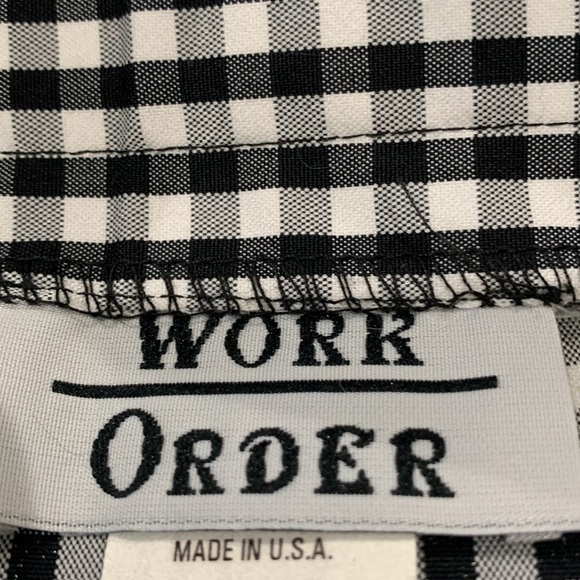 Gingham Checked Skirt - Picture 6 of 7